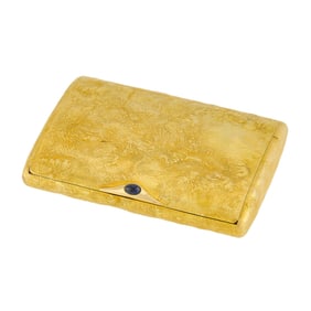 Russian Gold Samorodok Cigarette Case