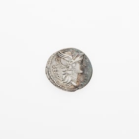 L. Cornelius Sulla and L. Manlius Torquatus. c. 82 B.C.E. AR Denarius (3.76g, 18mm).