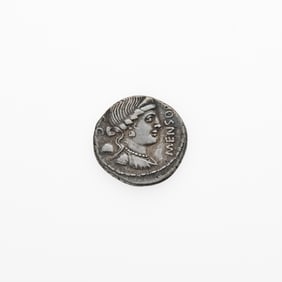 L. Farsuleius Mensor. c. 75 B.C.E. AR Denarius (3.92g, 18mm).