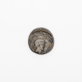 Mark Antony. c. 42 B.C.E. AR Denarius (3.48g, 17.5mm).