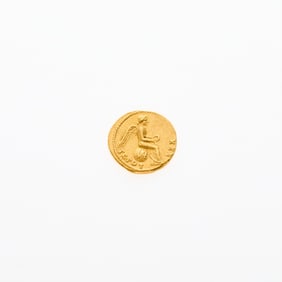Augustus. c. 7-8 C.E. AV Quinarius (3.98g, 15mm).