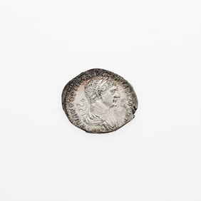 Trajan. c. 114-117 C.E. AR Denarius (3.20g, 20mm).
