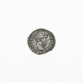 Aelius, heir of Hadrian. c. 137 C.E. AR Denarius (2.98g, 18mm).