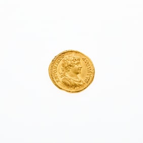 Caracalla. c. 199-200 C.E. AV Aureus (7.13g, 20mm).