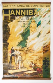 The Broadway Stage Used Poster for "Hannibal" from The Phantom of the Opera