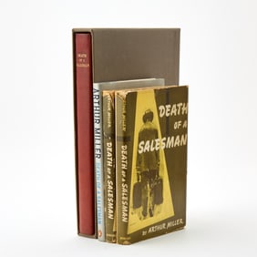 Arthur Miller's Death of a Salesman - two early editions and two signed editions