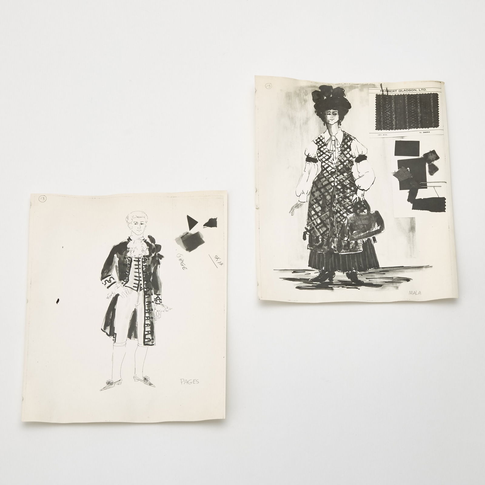 The exhaustive costume bible for A Little Night Music (1 of 3)