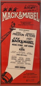 A large Mack & Mabel subway poster