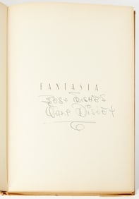 Signed by Walt Disney