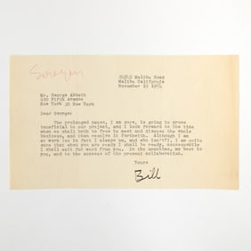 George Abbott scripts and correspondence