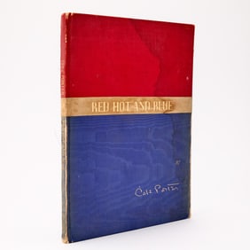 The scarce signed limited edition of Cole Porter's Red Hot and Blue