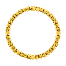 Garrard Gold Link Necklace