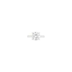 Silver and Diamond Ring