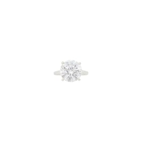 Silver and Diamond Ring