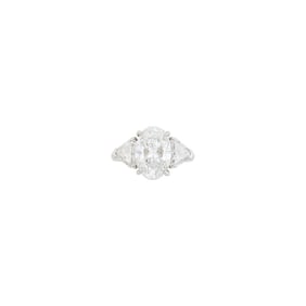 Platinum and Diamond Ring