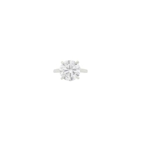 Silver and Diamond Ring