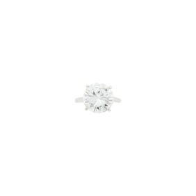 Silver and Diamond Ring