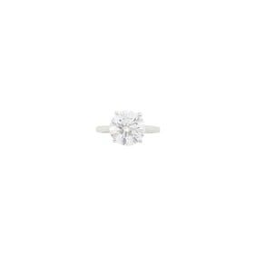 Silver and Diamond Ring