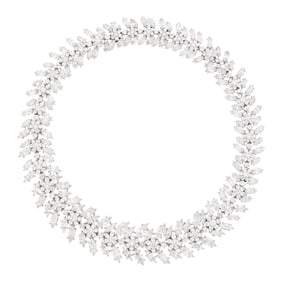 Platinum and Diamond Necklace