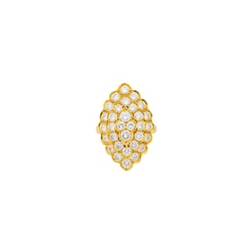 Gold and Diamond Ring