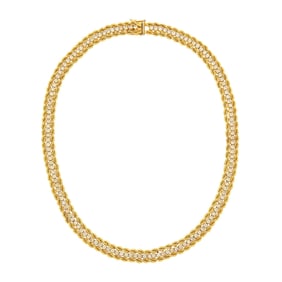 Gold and Diamond Necklace