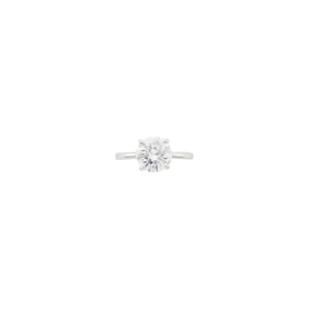 Silver and Diamond Ring