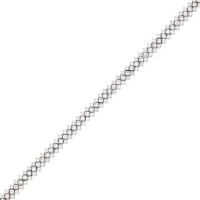 Platinum and Diamond Bracelet