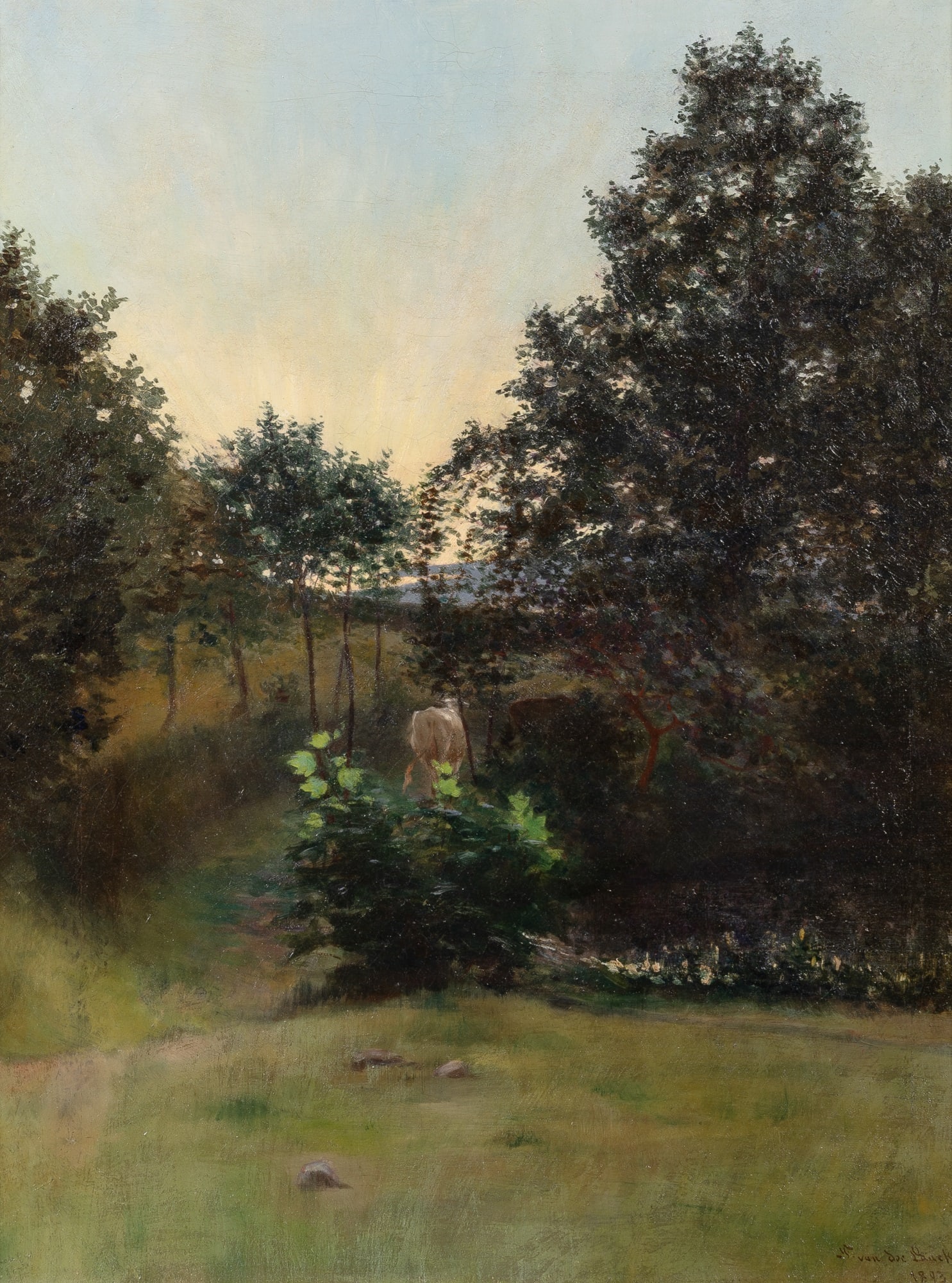 Frank Von Der Lancken: American, 1872-1950Landscape,