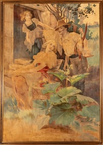 After Alphonse Mucha (1860-1939)