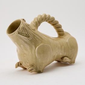 Chinese Yue Celadon 'Tiger' Vessel