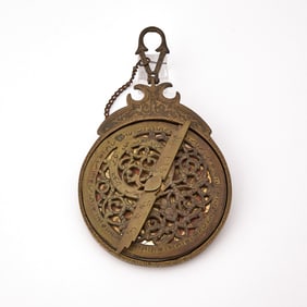 Brass Astrolabe in Safavid Style