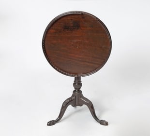 George II Mahogany Tripod Table