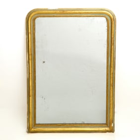 Louis Philippe Painted and Giltwood Mirror