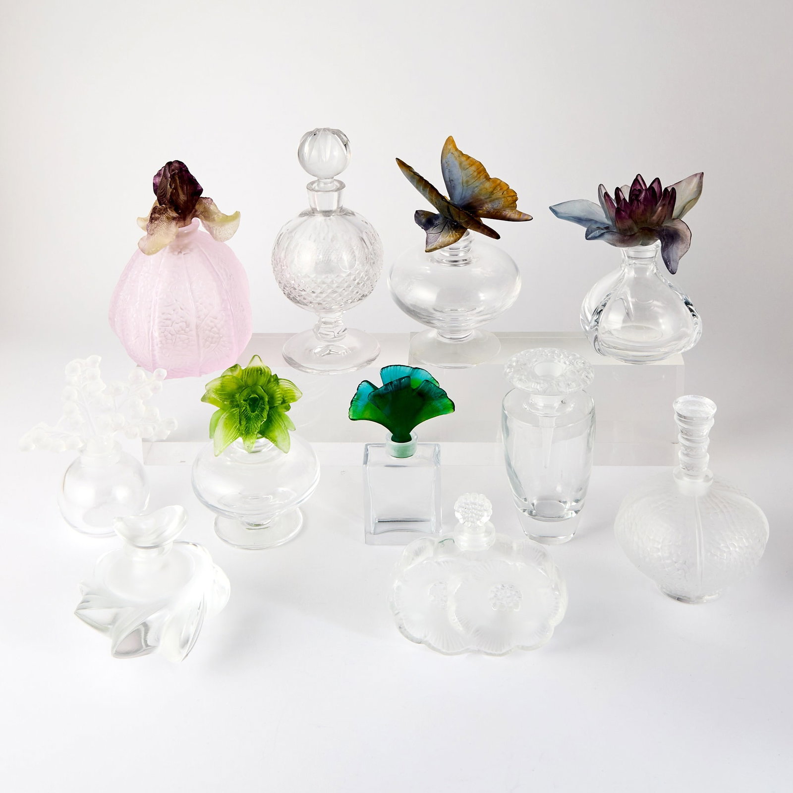 Group of Glass Perfume Bottles (1 of 8)