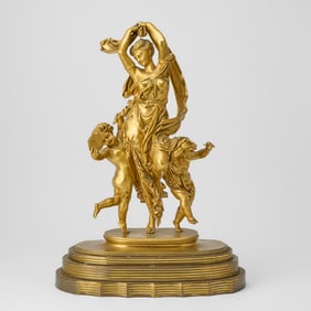 French Bronze Model Entitled Festival Bound / Allegorie de la danse