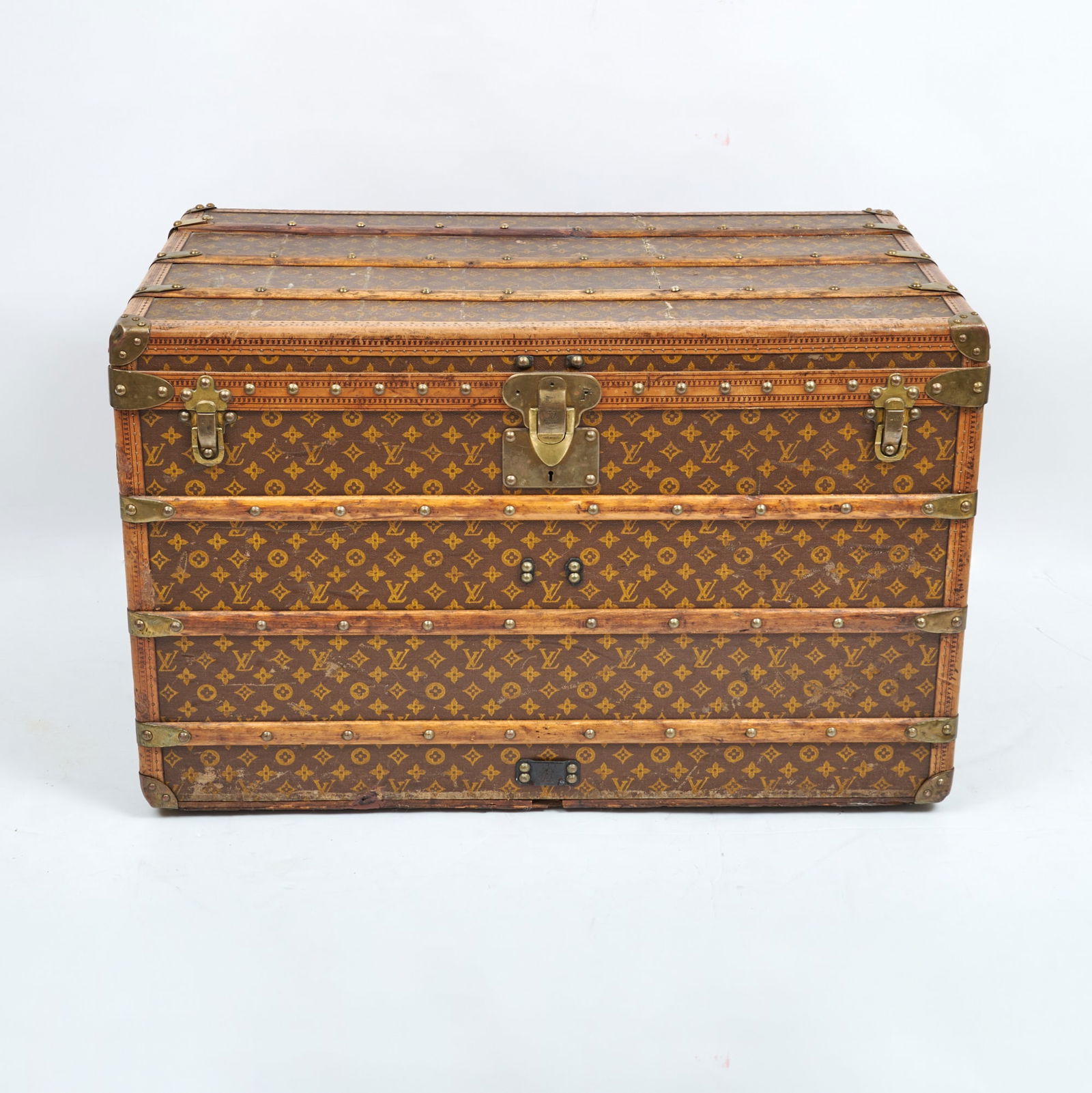 Louis Vuitton Monogram Canvas Steamer Trunk (1 of 6)
