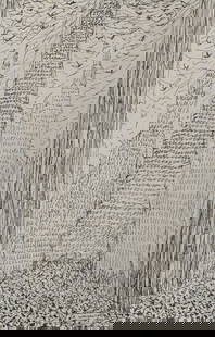 Abraham Walkowitz: Russian/American, 1878-1965 Untitled (New York Buildings), 1910 Signed and dated A. Walkowitz 1910 (lr) Ink on paper 10 5/8 x 7 inches (27 x 17.8 cm)Provenance: Sheldon Ross Gallery, Birmingham,