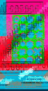 Andy Warhol (1928-1987): LINCOLN CENTER TICKET (FELDMAN/SCHELLMAN II.19)Color screenprint, 1967, on light wove paper, from the edition of 500, published by Lincoln Center List Poster and Print Program, New York, to commemorat