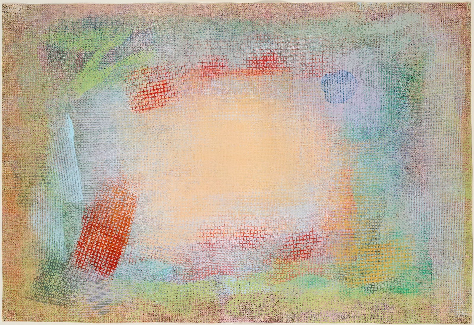 Robert Natkin: American, 1930-2010Untitled, 1976 Signed Natkin and dated 1976 (lr)Acrylic on paper24 3/4 x 36 1/4 inches (62.9 x 92.1 cm) (Framed 30 3/4 x 42 inches)