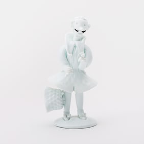 Fulvio Bianconi for Venini & C. Murano Glass Commedia Dell 'Arte Figure