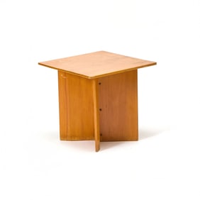 Richard Neutra Laminated Wood Small Occasional Table