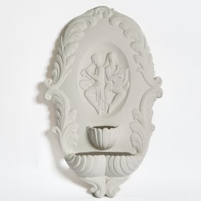 Art Moderne Style Plaster Wall Font