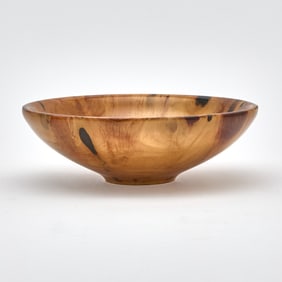 Matt Moulthrop Turned White Pine Bowl