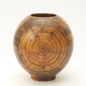 Matt Moulthrop White Pine Turned Globe
