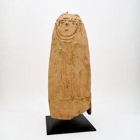Bura Pottery Funerary Figural Urn