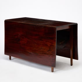 Mahogany Drop Leaf Dining Table