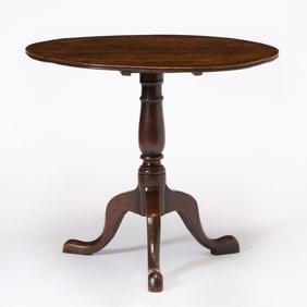 George I Oak Tripod Table