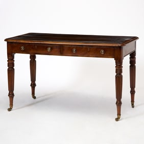 Regency Mahogany Writing Table