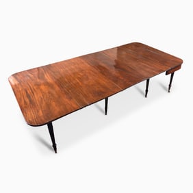 Federal Mahogany Extension Dining Table