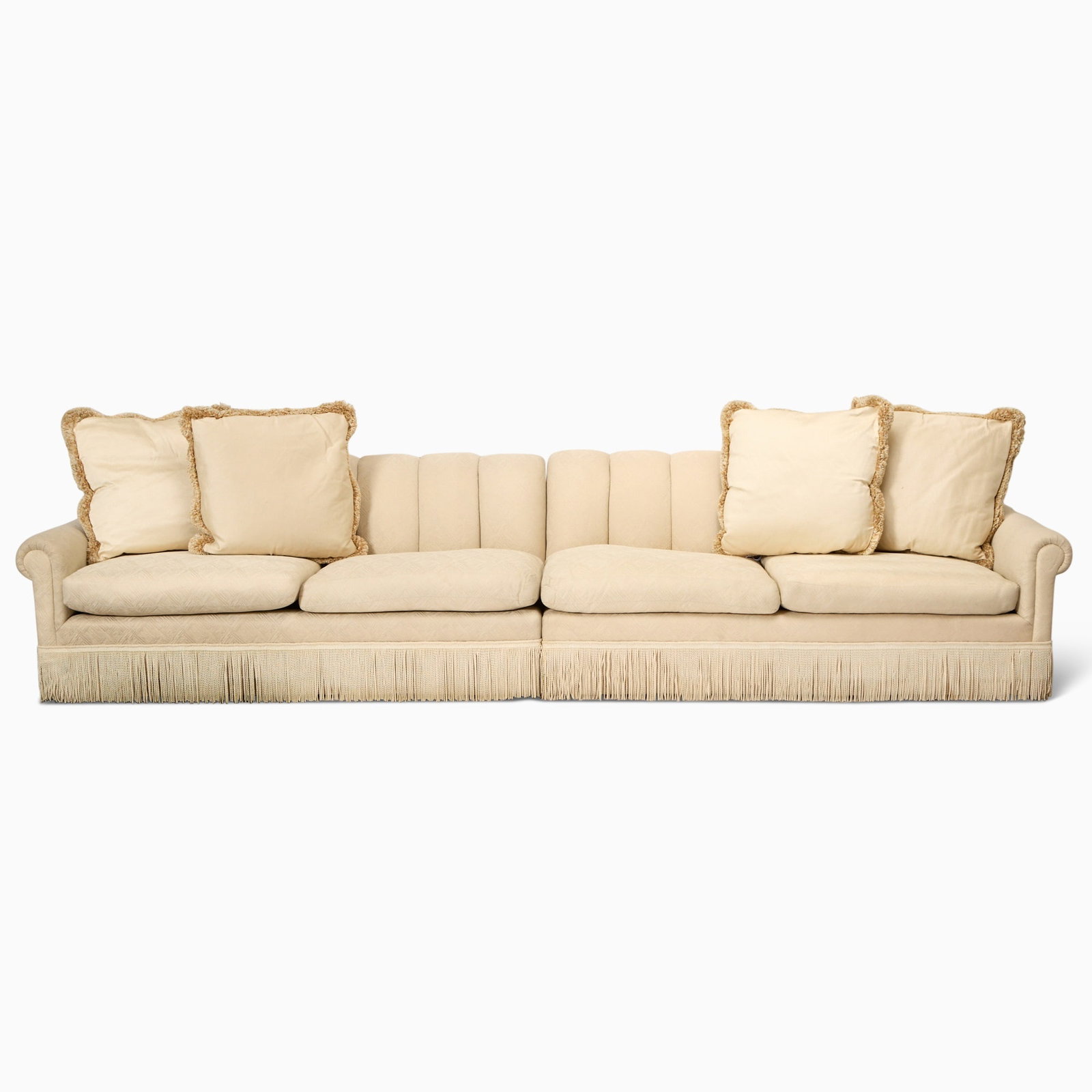 Extra Large Upholstered Two-Part Sofa (1 of 4)
